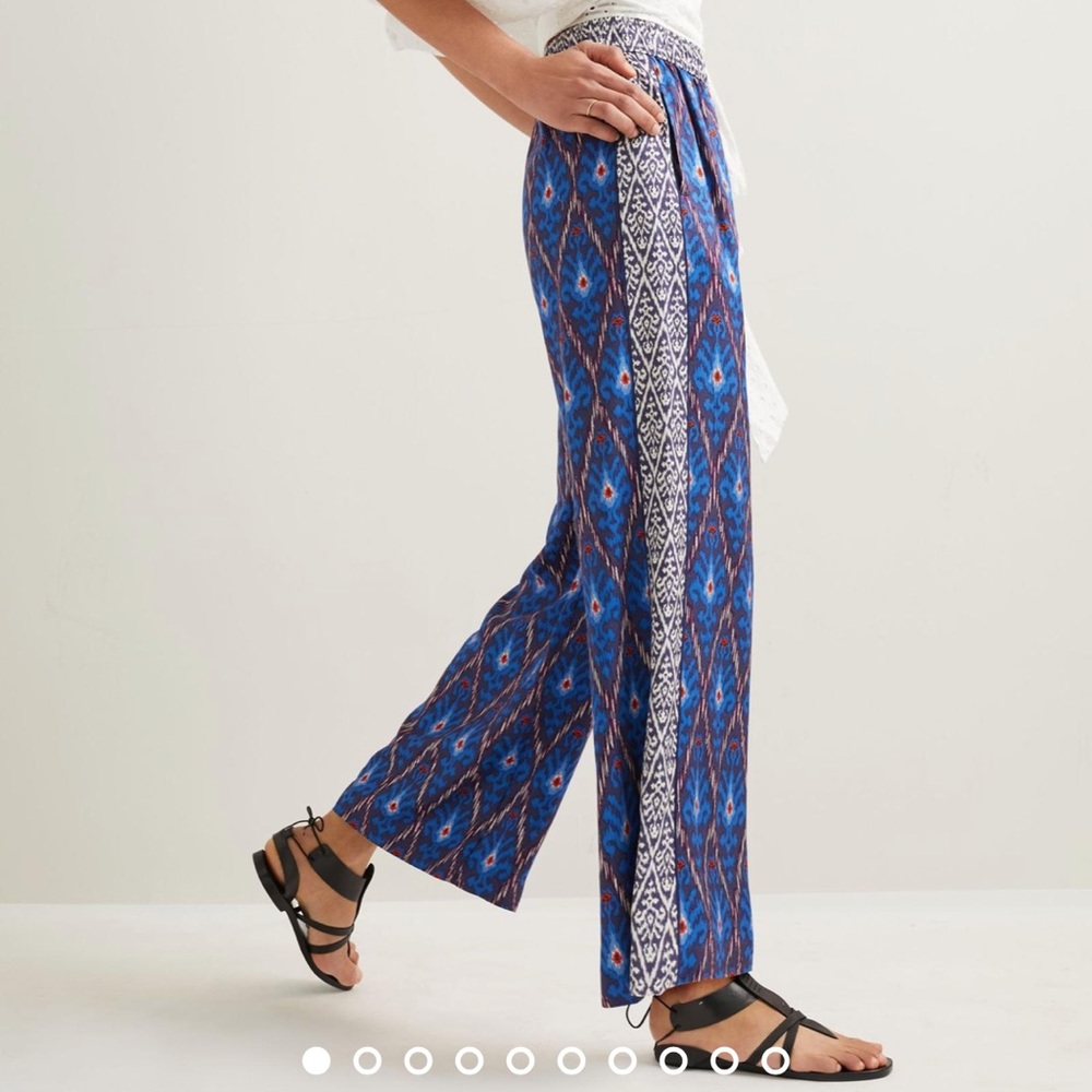 Anthropologie wide leg pants